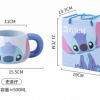 陶瓷杯大容量马克杯带盖带勺水杯卡通情侣咖啡杯手提礼盒装不可以